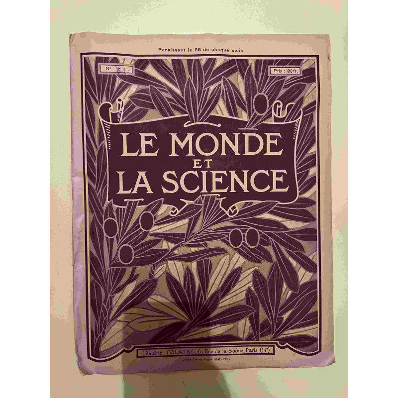 Le Monde et la Science N°51