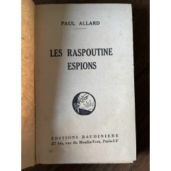 Les Raspoutine espions