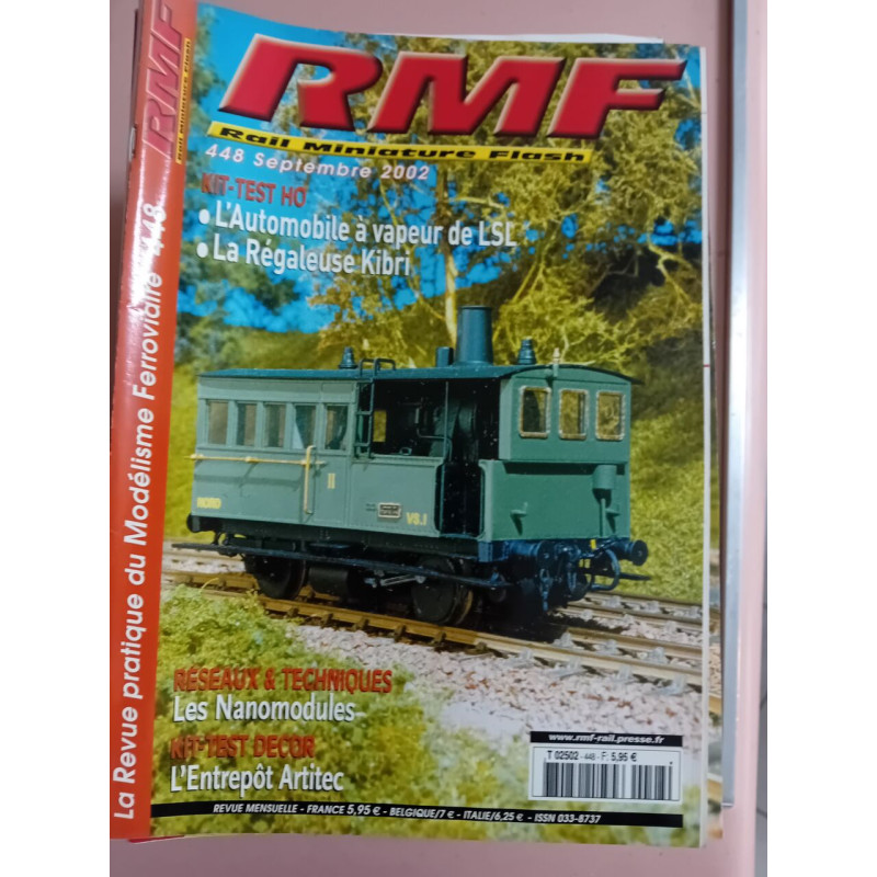Revue RMF (Rail Miniature Flash) N° 448