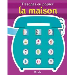 Tissages en papier/la maison