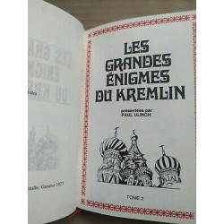 Paul Ulrich Les grandes énigmes du Kremlin Tome 2