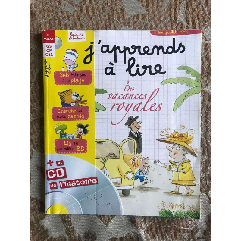 J'apprends à lire (CD) n°166 juillet 2013