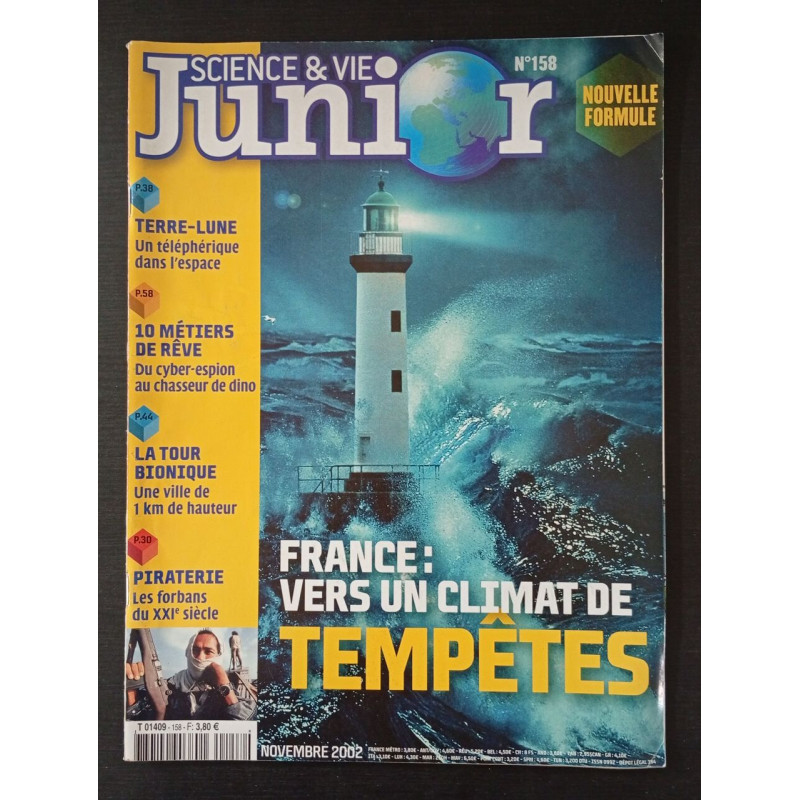 Science et Vie Junior N.158 - Novembre 2002