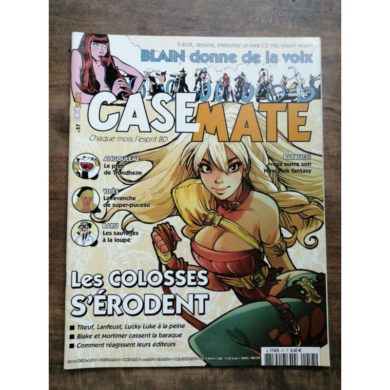 Casemate Nº 57 Les colosses s'érodent mars 2013