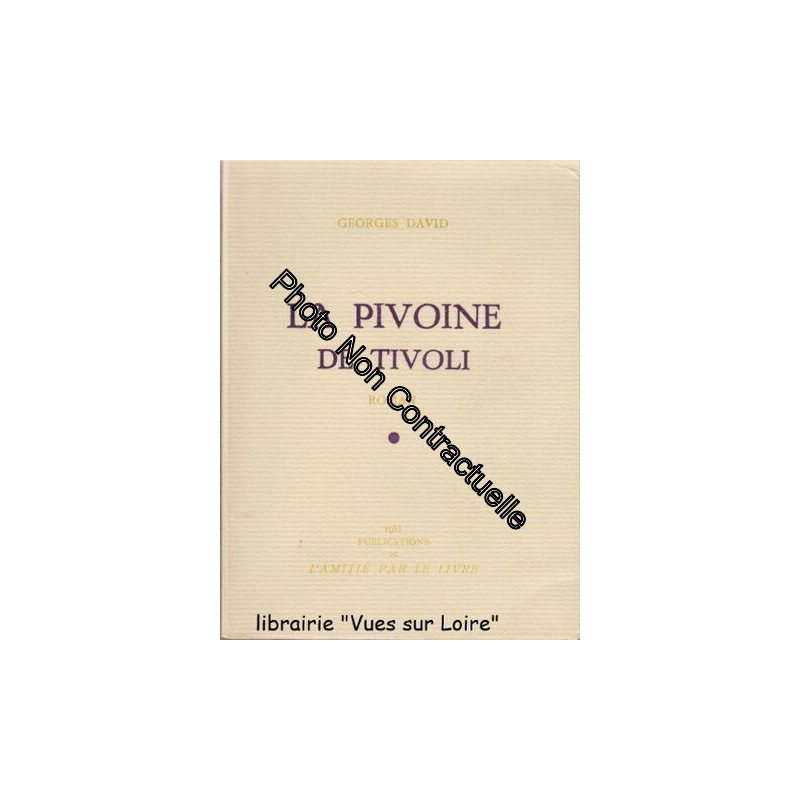 La pivoine de Tivoli