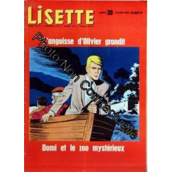 LISETTE [No 30] du 25/07/1965 - L'ANGOISSE D'OLIVIER GRANDIT -...