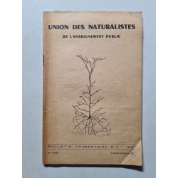 Union des Naturalistes de l'enseignement public nº 4 - 1961