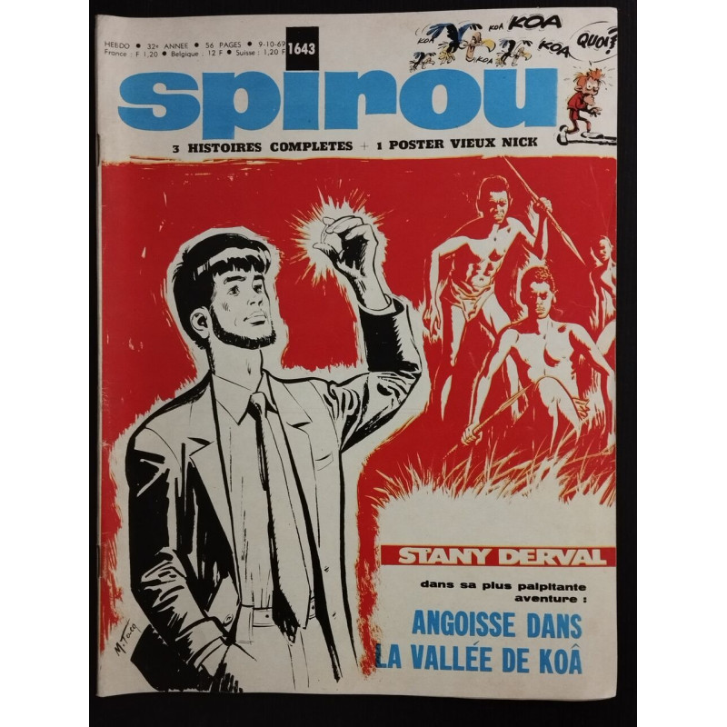 Revue Le Journal de Spirou N° 1643