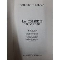 La comédie humiane - Albert Savarus la vendetta une double famille