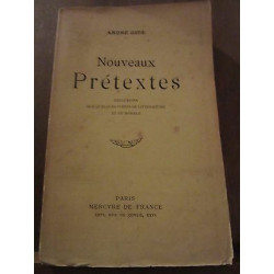 Nouveaux prétextes réflexions sur quelques de littérature