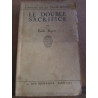 Le double sacrifice Editions de la vraie france