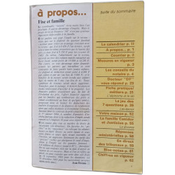 Dossier familial nº 112 - Novembre 1983