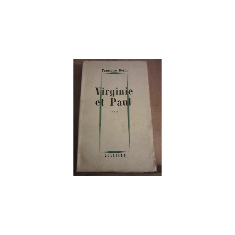 Virginie et paul avec un long envoi de f Dorin