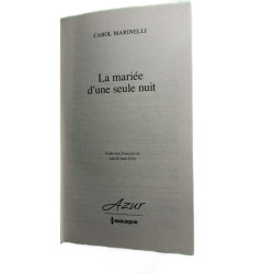 La mariée d'une seule nuit