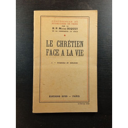 Le chrétien face a la vie - I. - évangile et biologie