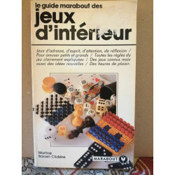 basset clidière Le guide Marabout des jeux d'intérieur Marabout
