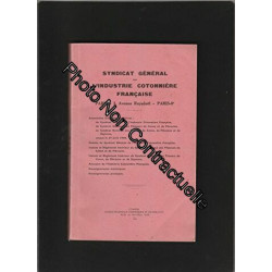 Syndicat général de l'industrie cotonnière française : Assemblées...