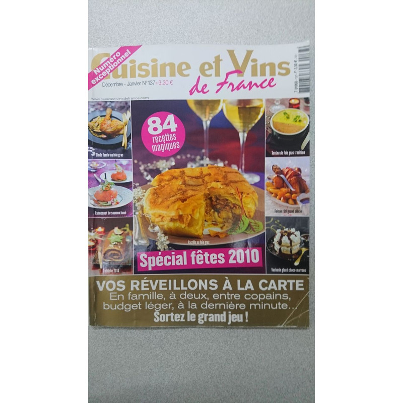 Cuisine et Vins de France nº 137 / Décembre - Janvier