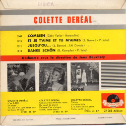 Combien / Et Je T'aime Et Tu N'aimes / Jusqu'ou... / Danke Schön