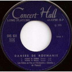 Panorama Folklorique - Danses De Roumanie Et D'Amérique Du Sud