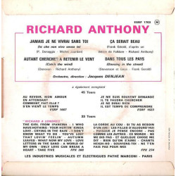 Jamais Je Ne Vivrai Sans Toi