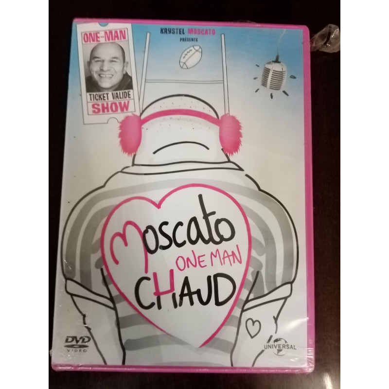 DVD Vincent Moscato - Moscato one man chaud