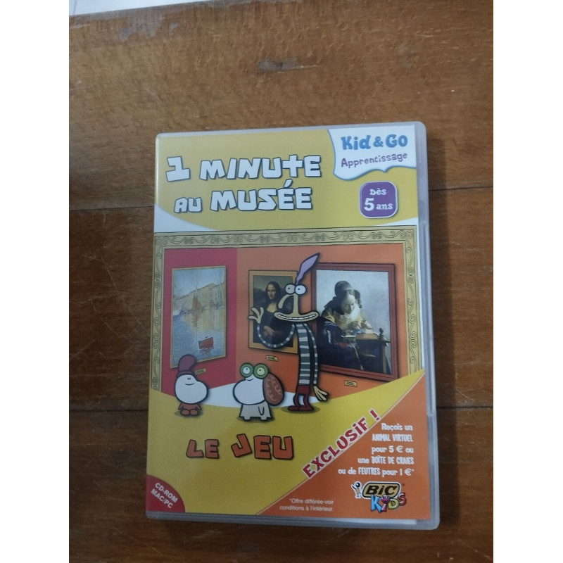1 minute au musée - le jeu