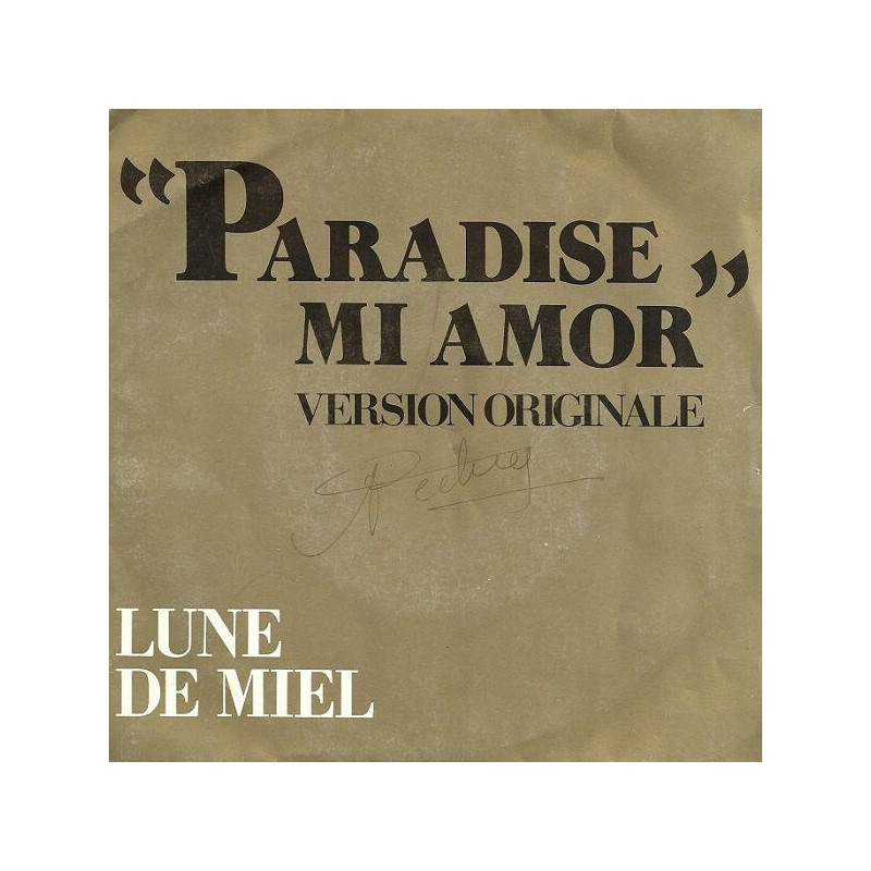 Paradise Mi Amor (Version Originale)
