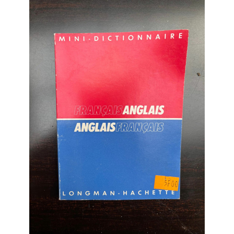 Mini-Dictionnaire Français-Anglais anglais-français Hachette