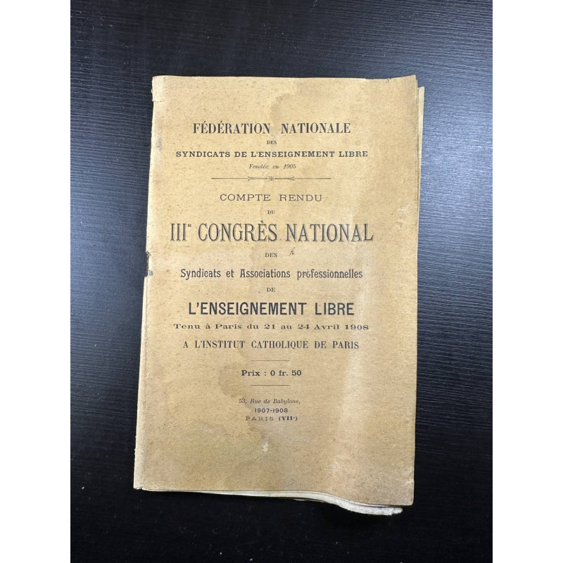 Fédération nationale des syndicats de l'enseignement libre -...