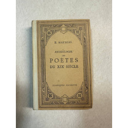 Anathologie des poètes du XIXe Siècle