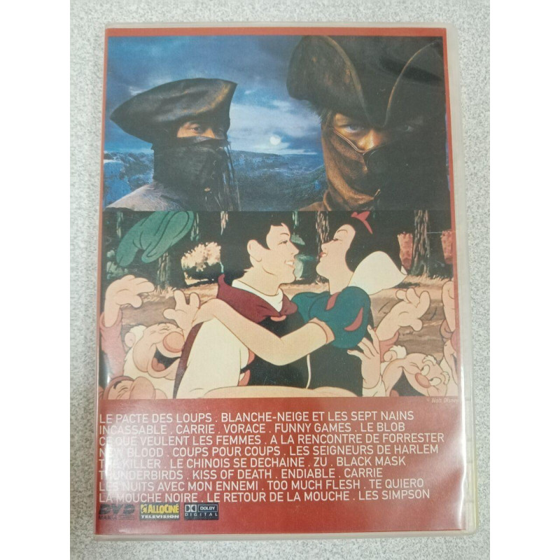 Dvd - Collection de films ( Le pacte des loups - Blanche - neige...