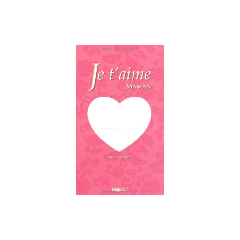 Je t aime maman