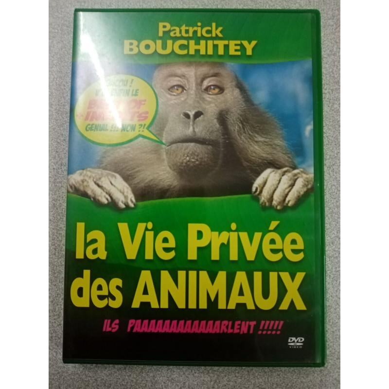 DVD Sketches - Patrick Bouchitey - La vie privée des animaux