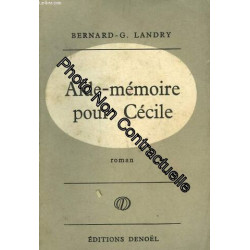 Aide-memoire pour cecile