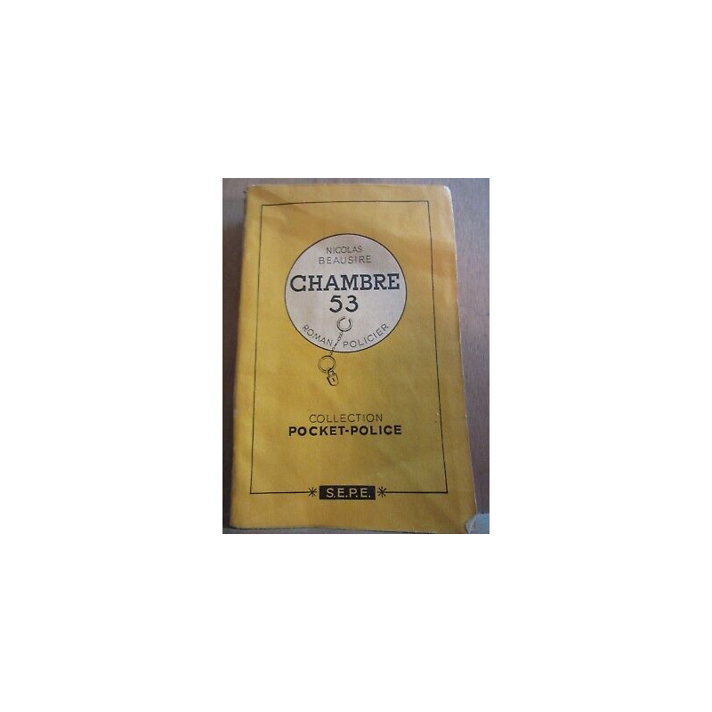 Chambre 53éditions s e p e Collection police