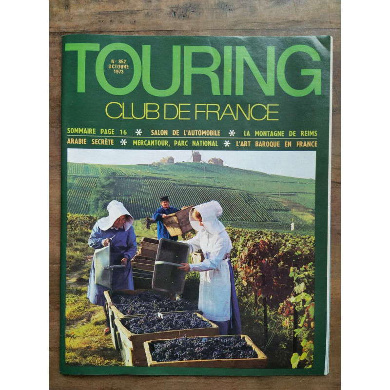 Touring club de France n852 Octobre 1973