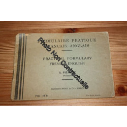 Formulaire Pratique Français-Anglais