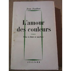Jean paulhac L'amour des couleurs Service de Presse