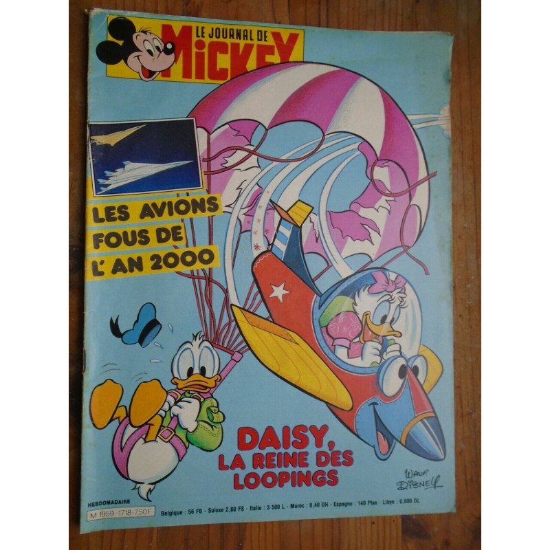 Le journal de MIckey hebdomadaire N 1718