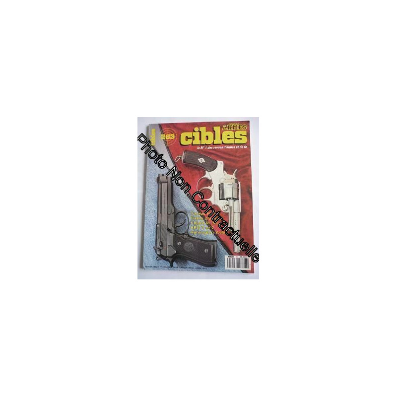 Cibles N° 263 : Taurus Pt 92