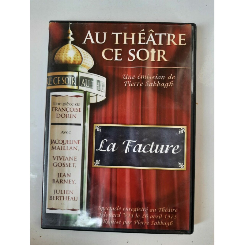 DVD - Au Théâtre ce Soir La Facture