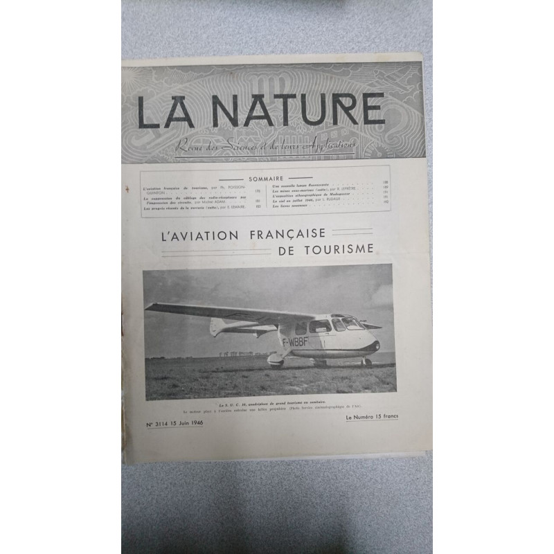 La nature N.3114 - Juin 1946