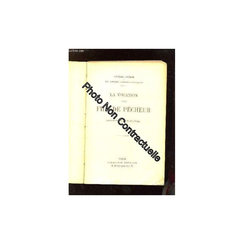 LA VOCATION D UN FILS DE PECHEUR