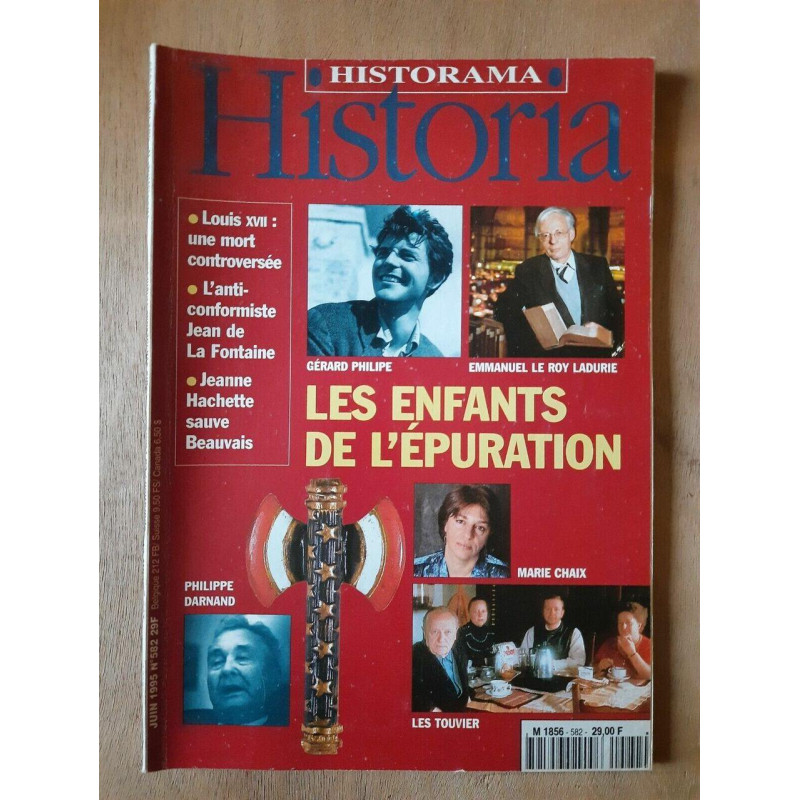 Historia Nº 582 Les Enfants de l'épuration Juin 1995