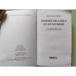 Femmes de sable et de myrrhe