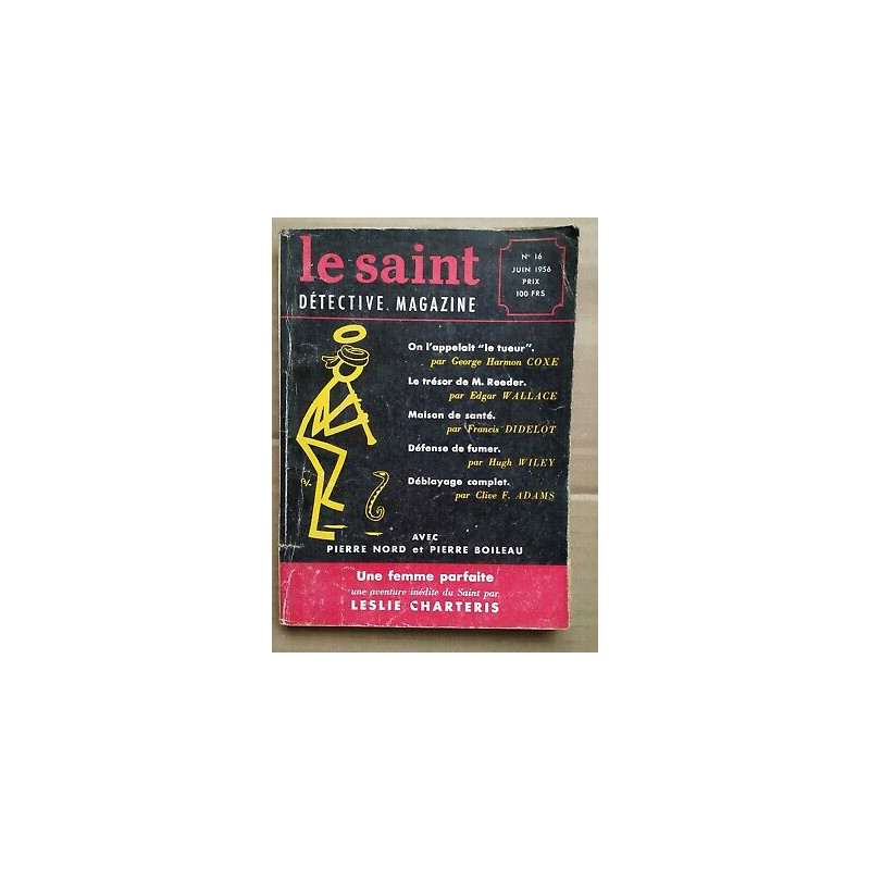 Le Saint Detective Magazine n 16 Une Femme parfaite 1956