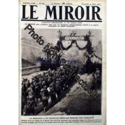MIROIR (LE) [No 227] du 31/03/1918 - LA BIENVENUE A UN BATAILLON...