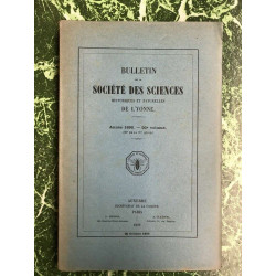 BULLETIN SOCIETE DES SCIENCES DE lyonne anné 50e volume