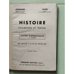 Histoire civilisation et travail